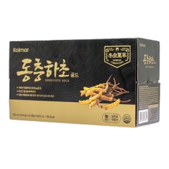 Combo Hộp 10 Chai Kolmar Nước Uống Đông Trùng Hạ Thảo Cordyceps Gold 100ml