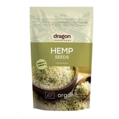 Dragon Superfoods Hạt Gai Dầu Hữu Cơ Bóc Vỏ Bổ Sung Dinh Dưỡng