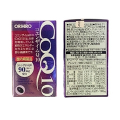 Viên Uống Hỗ Trợ Tim Mạch Coenzyme Q10 Orihiro 90 viên