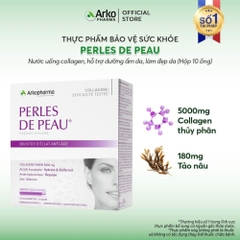 Arkopharma Nước Uống Perles De Peau Collagen Bổ Sung Collagen Ngăn Ngừa Lão Hóa 10 Ống