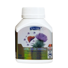 Vital Code Viên Uống Thải Độc Gan Liver Detox 38000 100 Viên