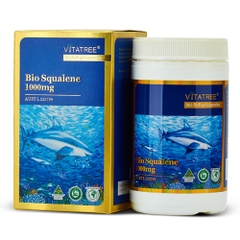 Vitatree Viên Uống Bio Oil Squalence Dầu Gan Cá Mập 1000mg 365 Viên