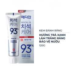 Median Kem Đánh Răng Làm Sáng Màu Trắng Bạc Dental IQ Tartar Protection Toothpaste 120g