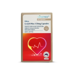 Vitatree Viên Uống Bổ Tim Mạch Ultra Coq10 Max 150mg