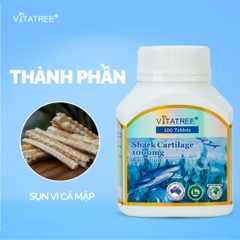 Vitatree Viên Uống Shark Cartilage Sụn Cá Mập 1000mg