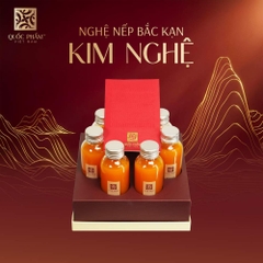 Quốc Phẩm Việt Nam Nước Uống Kim Nghệ Hỗ Trợ Dạ Dày Hộp 7 Chai