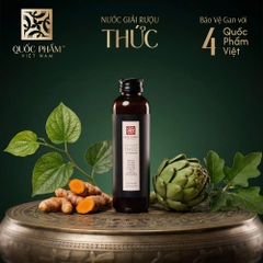 Quốc Phẩm Việt Nam Nước Uống Thức Hỗ Trợ Giải Rượu Hộp 5 Chai