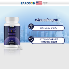 Faroson Viên Uống Ngủ Ngon Sleep Cycle Melatonin 3mg 30 Viên