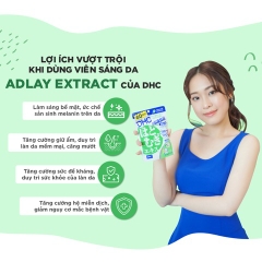 [HSD 31/07/2026] DHC Viên Uống Sáng Da Adlay Coix Extract 30 Ngày