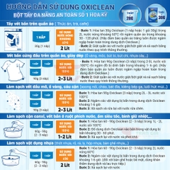 OxiClean Bột Giặt Tẩy Đa Năng Multi-Purpose Stain Remover Hỗ Trợ Loại Bỏ Vết Bẩn Cứng Đầu Chai 500g