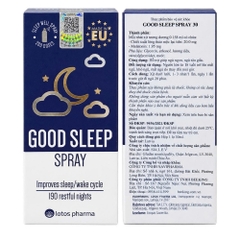 Good Sleep Spray Dạng Xịt Hỗ Trợ Giấc Ngủ 30ml