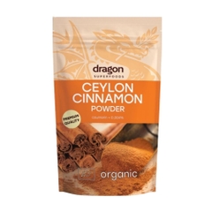Dragon Superfoods Bột Quế Ceylon Hữu Cơ Bổ Sung Dinh Dưỡng 150g