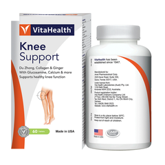 VitaHealth Viên Uống Knee Support Bổ Sung Glucosamine Hỗ Trợ Dẻo Dai, Linh Hoạt Khớp Gối 60 Viên