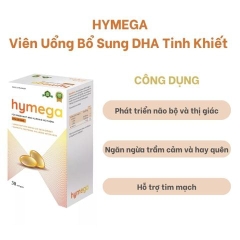 Hymega Viên Uổng Bổ Sung 250mg DHA Tinh Khiết Cao Cấp Cho Mẹ Bầu 30 Viên
