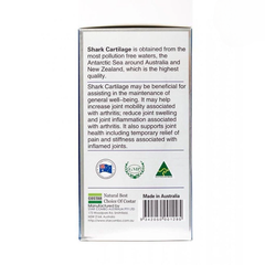 Costar Viên Uống Hỗ Trợ Xương Khớp Sụn Cá Mập Blue Shark Cartilage 750mg (30 Viên)