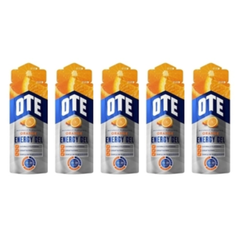 Combo 5 Gói OTE Vị Cam Gel Năng Lượng Energy Gel Kết Hợp Carbohydrate Điện Giải 56gram 82kcal
