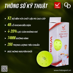 Combo 5 Hộp Bóng Wika 48 Lỗ