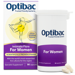 Optibac Men Vi Sinh Bổ Sung Lợi Khuẩn Hỗ Trợ Phòng Viêm Nhiễm "Cô Bé" 90 Viên