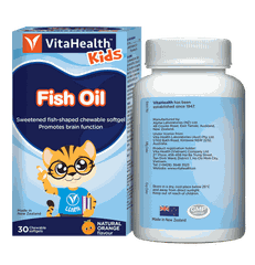 VitaHealth Viên Nhai Kids Fish Oil Bổ Sung DHA, Omega 3 Cho trẻ Từ 1 Tuổi 30 Viên