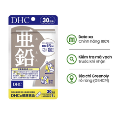 DHC Viên Hỗ Trợ Bổ Sung Kẽm Zinc 30 Ngày