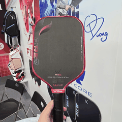 Wika Vợt Pickleball Wika Fire 2 Quang Dương 16mm Màu Hồng