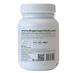 Dragon Superfoods Viên Tảo Xoắn Hữu Cơ Bổ Sung Dinh Dưỡng 80g (200 Viên x 400mg)