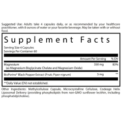 Codeage Viên Uống Liposomal Magnesium Magie Glycinate Hữu Cơ Hỗ Trợ Cơ, Thần Kinh Và Hệ Thần Kinh 240 Viên
