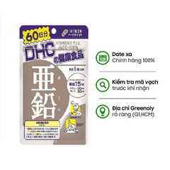 DHC Viên Hỗ Trợ Bổ Sung Kẽm Zinc 60 Ngày