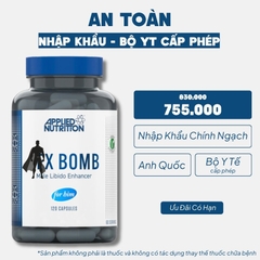 Applied Nutrition Viên Uống Hỗ Trợ Nam Giới 120 viên - Chính Ngạch Anh Quốc, Bán Chạy Nhất