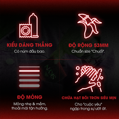 Skyn Bao Cao Su Intense Feel Non-Latex Có Gai Không Mùi, Không Dị Ứng Hộp 10 Cái
