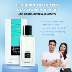L'Essence des Notes Nước Hoa Pháp EDP Mùi Cardamome & Embruns 30ml