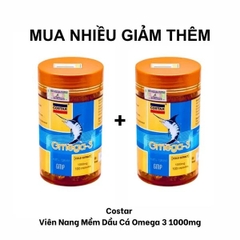 Costar Viên Uống Dầu Cá Omega 3 1000mg 100 Viên