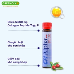 Quiris Thức Uống Collagen Chống Thoái Hoá Xương CH - Alpha Plus 30 Ống