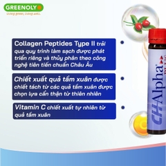 Quiris Thức Uống Collagen Chống Thoái Hoá Xương CH - Alpha Plus 30 Ống