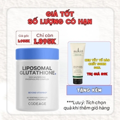CodeAge Viên Uống Liposomal Glutathione 1000mg 60 Viên - Chính Ngạch Mỹ