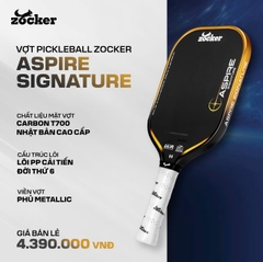 Zocker Vợt Pickleball Aspire Signature 16mm | 6 Màu