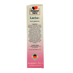 Doppelherz Viên Uống Lacta+ Hỗ Trợ Bổ Sung Dinh Dưỡng, Cải Thiện Nguồn Sữa Mẹ Hộp 30 Viên