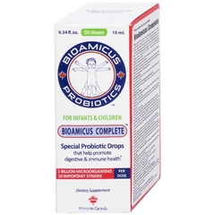 Bioamicus Complete Men Vi Sinh 10 Chủng Lợi Khuẩn Hỗ Trợ Hệ Vi Sinh Đường Ruột Cho Trẻ Lọ 10ml