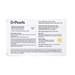 Pharma Nord Viên Uống D Pearls Bổ Sung Vitamin D 1000IU 80 Viên