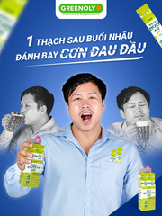 Kolmar Thạch Giải Rượu Chiết Xuất Khúng Khéng Vị Táo 10 Gói