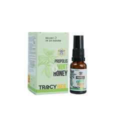 Tracybee Xịt Keo Ong Xanh Vị Bạc Hà Dạng Xịt Hỗ Trợ Trị Ho, Viêm Họng 20ml