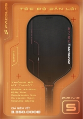 Facolos Vợt Pickleball Drive Swift Lead The Speed 16mm