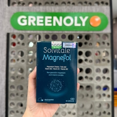 Combo 2 Hộp Solvitale Magnefol Viên Uống Magnesium Bisglycinate + Vitamin nhóm B (Hộp 30 Viên)