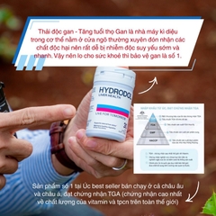 Hydrodol Viên Uống Liver Health  Bổ Gan Thải Độc Mát Gan 30 viên - Chính Ngạch Úc
