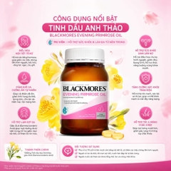 Tinh Dầu Hoa Anh Thảo Chiều Blackmores Evening Primrose Oil 190 Viên - Chính Ngạch