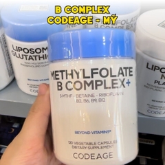 Codeage Viên Uống Methylfloate B Complex Hỗ Trợ Cải Thiện Trí Nhớ 120 Viên