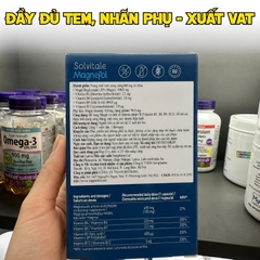 Solvitale Magnefol Viên Uống Magnesium Bisglycinate + Vitamin nhóm B Hỗ Trợ Thần Kinh Và Giấc Ngủ (Hộp 30 Viên)