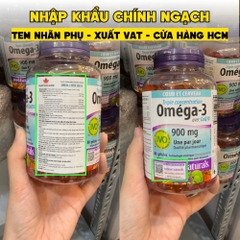 Webber Naturals Viên Uống Hỗ Trợ Tim Mạch Não, Giảm Chất Béo Trung Tín Trong Huyết Thanh Triple Strength Omega 3 900mg + CoQ10 Hộp 80 Viên