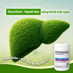 Hydrodol Viên Uống Liver Health  Bổ Gan Thải Độc Mát Gan 30 viên - Chính Ngạch Úc
