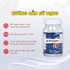 [SẴN HÀNG] GH Creation Viên Uống Hỗ Trợ Tăng Chiều Cao Ex+ (270 viên) - Chính Ngạch Nhật Bản